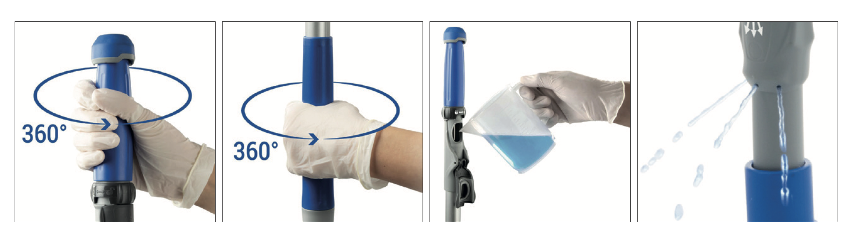 Balai réservoir professionnel ERGOMOP